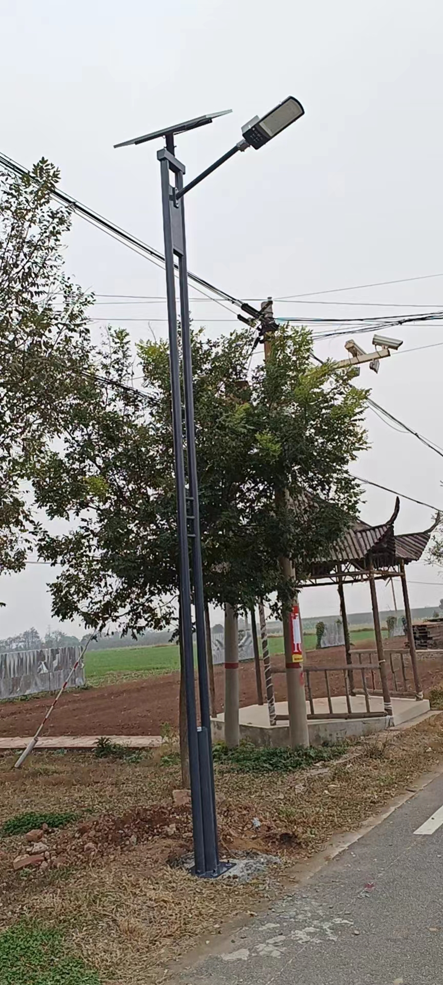 富平太陽(yáng)能路燈定制